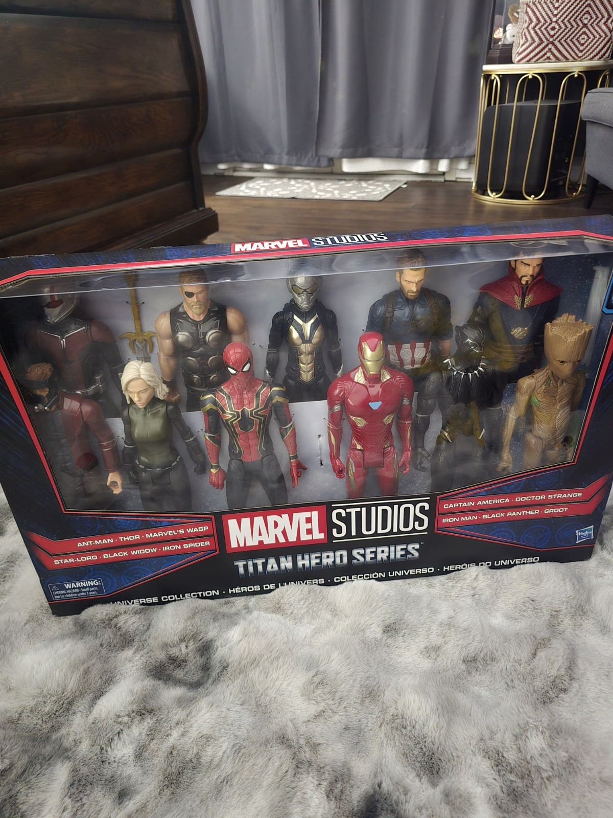 MARVEL STUDIOS TITAN HERO SERIES 11 FiGURE SET AVENGERS NIB