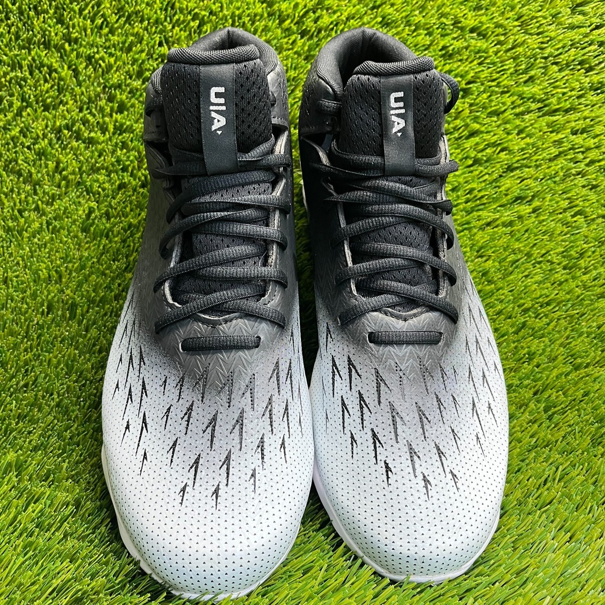 Under Armour Spotlight Franchise RM 4.0 Men Size 13 Black White Football Cleats Under Armour Mens Spotlight Franchise RM 4.0 Football Cleats  main image 4