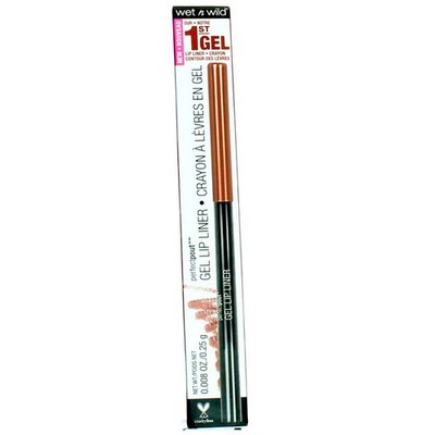 2 Pack Wet n Wild PerfectPout Gel Lip Liner, Bare To Comment 651B, 0.008 oz