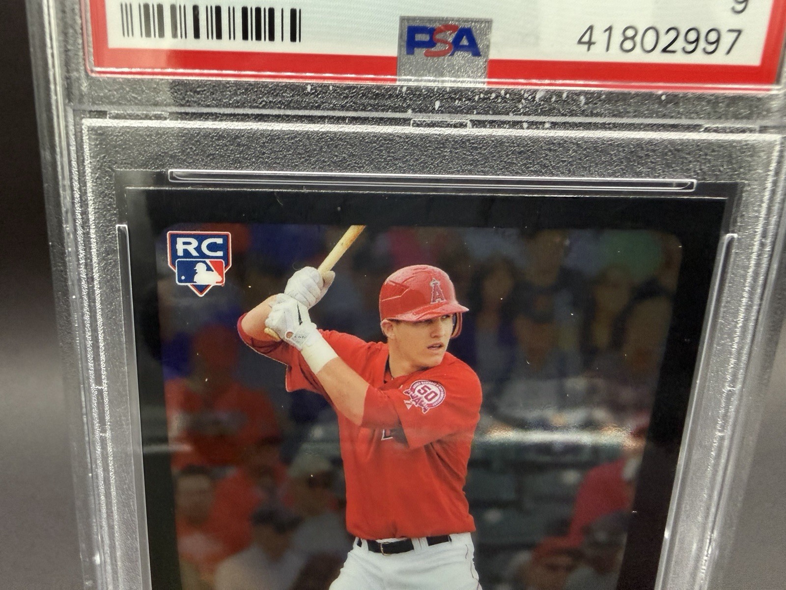 2011 Bowman Chrome - Mike Trout #175 (RC) PSA 9 view 3