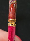 Lot 2 Joan Rivers Red Pink Enamel Red Rhinestones Clamper Bracelet Post Earrings — photo 10