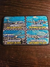 Boeing Experimental Flight Test Team Patch Logo Rare 4” Iron On Vtg