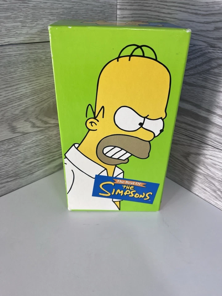 BEST Of The SIMPSONS Box Set Volume 1-3 VHS 3 Tapes VTG 1997 - Image 4 of 4