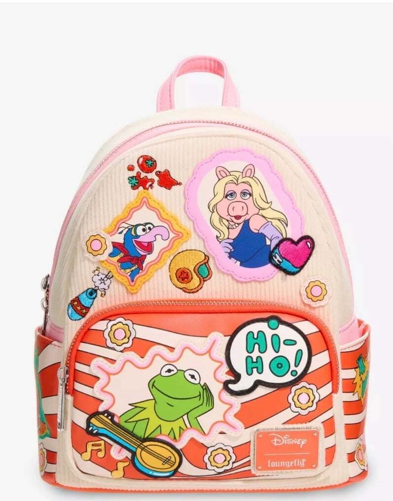 Loungefly The Muppets Character Patches Mini Backpack