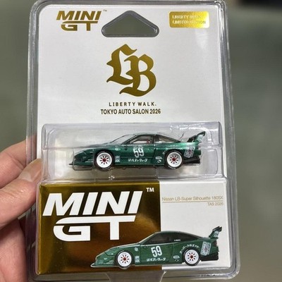 Mini GT Liberty Walk Tokyo Auto Salon 2026 180SX Event Exclusive MINI 1/64