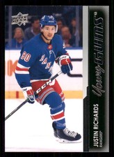 2021-22 Upper Deck #480 Justin Richards Young Guns RC