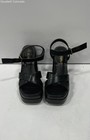 Dream Pairs Womens Black Open Toe Adjustable Ankle Strap Heels Size 8 — photo 1