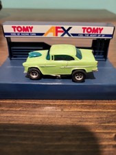 AURORA AFX LIME GREEN 55 CHEVY BELAIR NEVER BEEN RAN ONLY DISPLAYED   