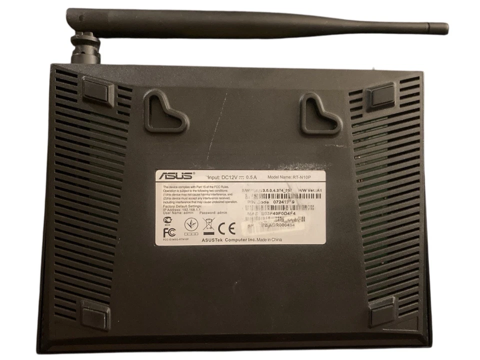 ASUS RT-N10P Wireless N Router 150 Mbps 4-Port *UNIT ONLY* - Image 2 of 3