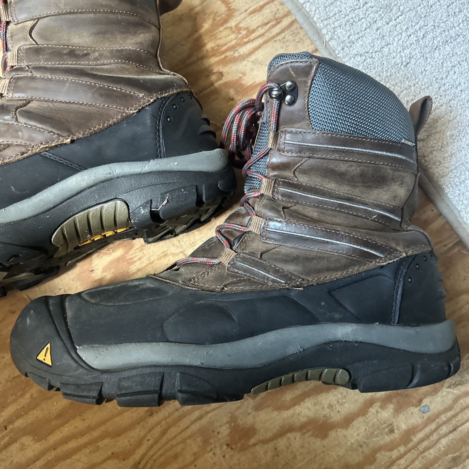 Stivali Keen impermeabili isolati punta acciaio 9 pollici escursionismo outdoor 400 gr uomo 13