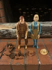 Vintage Johnny West And Jane West Marx Original Lot W/ Accessories