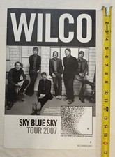 2007 WILCO Sky Blue Sky Tour concert Poster Print RARE! 17x11
