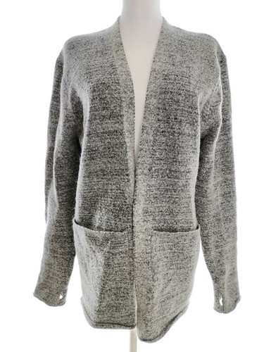 Cardigan Ouvert Eileen Fisher - Coton Tricoté Boucle - Taille M - Beige - Neuf Avec Étiquette