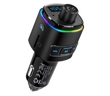 QC3.0 Bluetooth FM Transmitter Dual USB Charger Bluetooth Adapter Wireless Radio