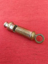 Hudson Liverpool Police Whistle With Liverbird Stamp 1920s