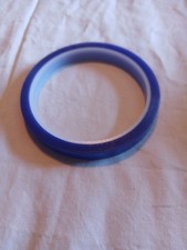 High Temperature Heat Tape - 1cm Width - Blue - New In Opened Package