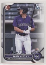 2022 Bowman Prospects Robby Martin Jr #BP-43 2l4