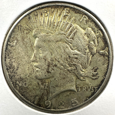 1925 $1 Silver Peace Dollar (90028)