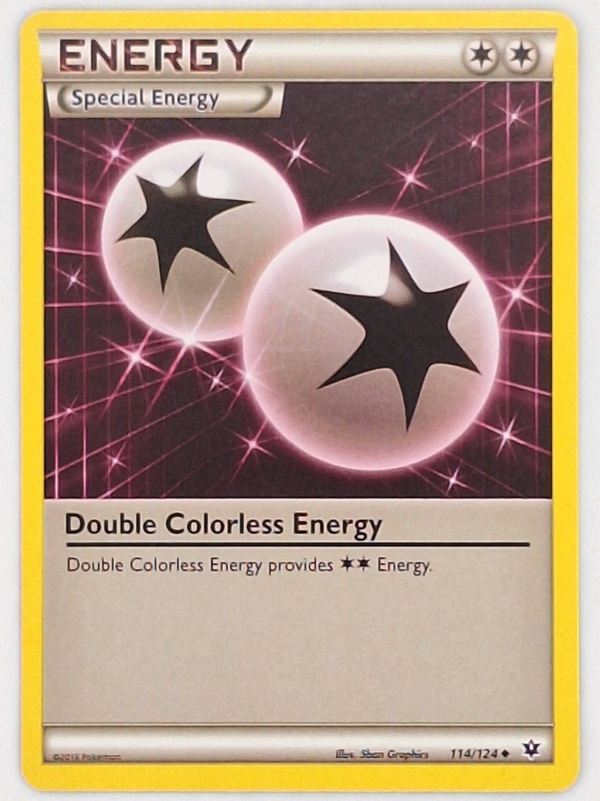 Double Colorless Energy 114/124 Pokemon - XY Fates Collide MP