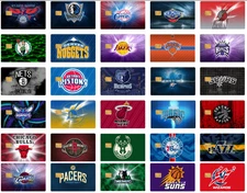 NBA Credit Debit Card Skin 2-pack