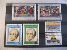 TIMBRES DES COMORES    lot  obli.  à saisir
