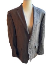 Lauren Ralph Lauren Mens Blazer Sports Jacket Suit 100 Wool Size 42R 2 Button