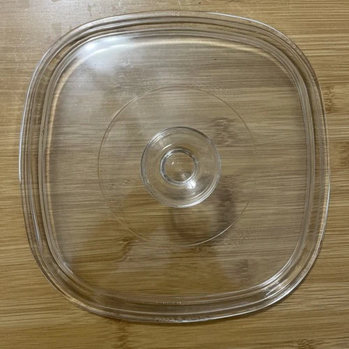 Pyrex Glass Lid A8C fits A-2-B & A-3-B, A-8-B & 8” Corning Ware Casseroles A-8-C