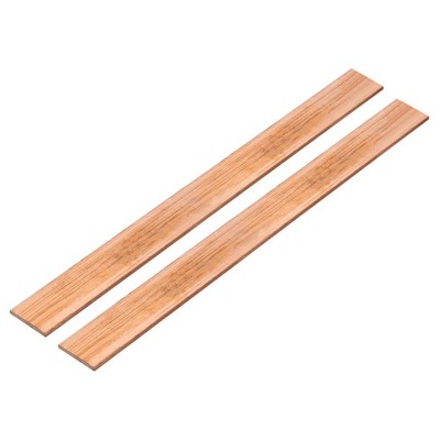 2 Stück 12'' x 1'' Kupfer Stab Stärke Kupfer Stab Aufbewahrung für Architektur