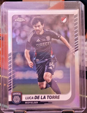 2025 Topps Chrome MLS Luca de la Torre #128 Refractor