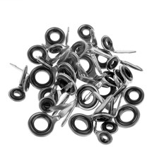 Durable Single Leg Fishing Rod Guide O Ring 2.5#-10# Eye Ceramic Ring Stainless