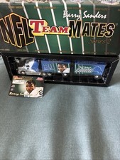 BARRY SANDERS DETROIT LIONS DOUBLE TANDEM TRAILER 1999/SERIES 2/WHITE ROSE