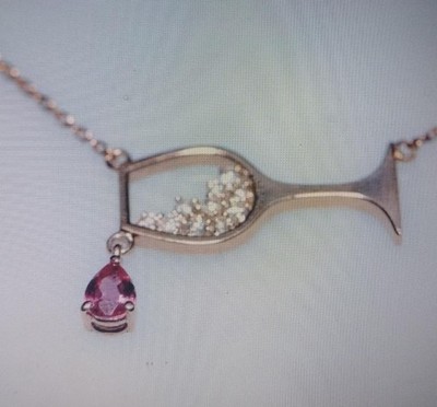 2Ct Pear Cut LabCreated Ruby Women's Pendant 14K Yellow Gold Plated