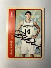 2004 Fleer Platinum Beno Udrih Signed Autograph Card