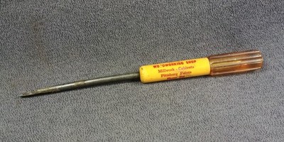 1950s Tool Bens Woodworking Shop Wakeeney Kansas Screwdriver Pittsburg Paints Ad