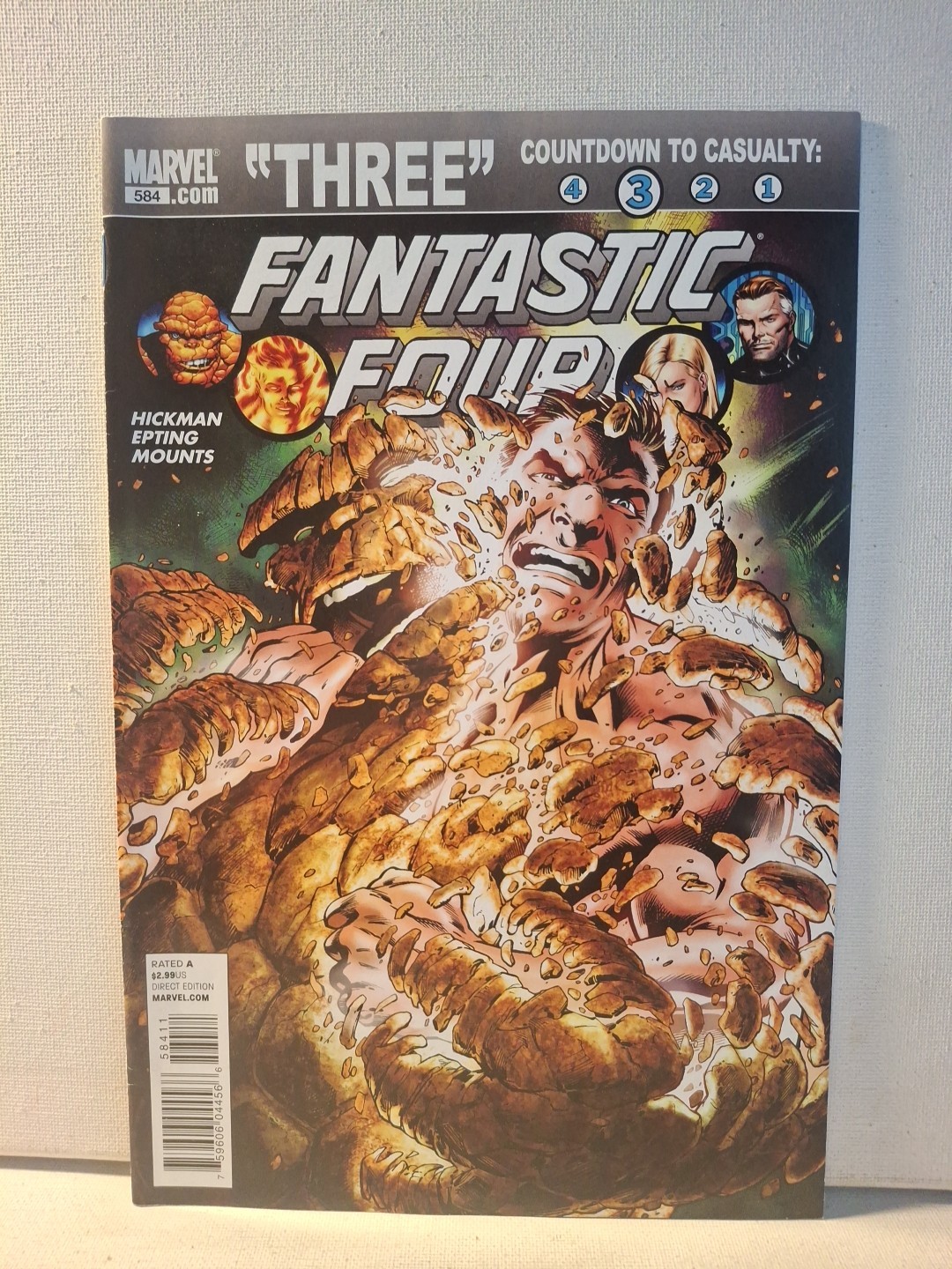 Fantastic Four #584 Marvel Comics 2010