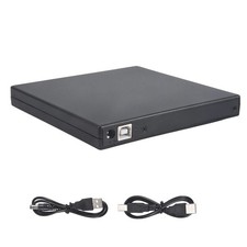 12.7mm External DVD Enclosure USB 2.0 External DVD/CD-ROM Case for Laptop1355