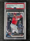 2018 Bowman Chrome SHOHEI OHTANI Rookie RC Batting Los Angeles Angels PSA 10