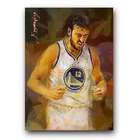 Andrew Bogut Art Card Limited 7/50 Edward Vela Signed (Golden State Warriors)