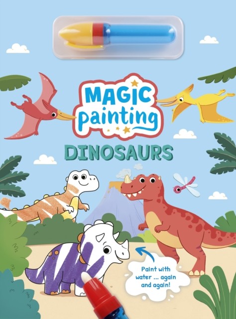 Magic Painting: Dinosaurs by Mx Abby Design Hardback - Image 4