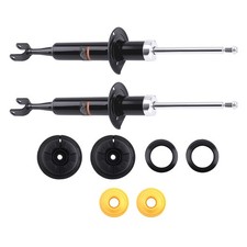 2x Stoßdämpfer + Anschlagpuffer + Domlager Vorne for Audi A4 B6 B7 2000-2009