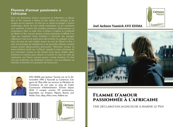 Flamme D'amour PassionnéE à L'africaine Joel Jackson Yannick Ayo Edima Buch 2024-image
