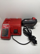 Milwaukee 48-11-1820 M18 18-Volt 2.0 Ah Lithium-Ion Compact Battery With Charger
