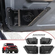 Front and Rear Door Pocket Storage Box Organizer For 2021-25 Ford Bronco 4-Door