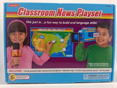 Lakeshore Classroom News Playset #FF134 Developing Language,vocab&social Skills