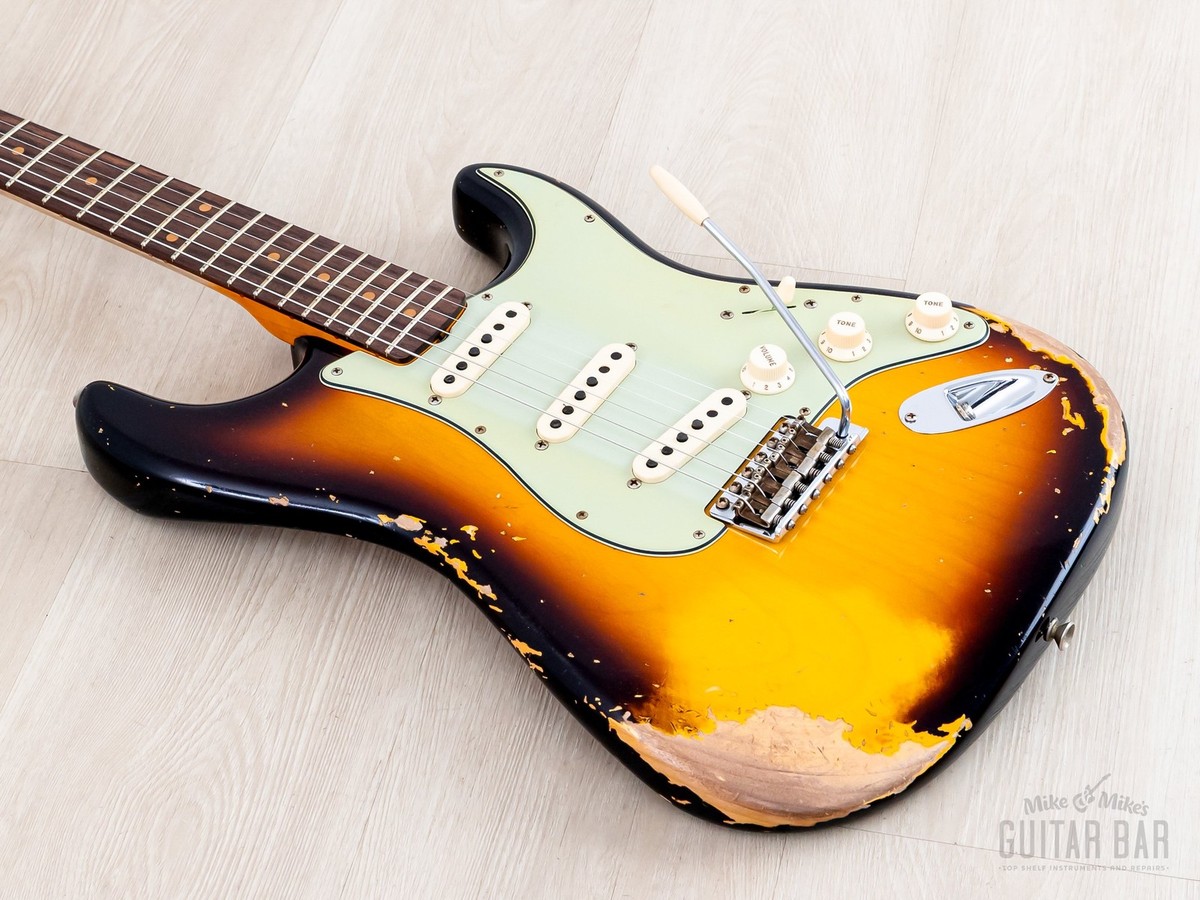 Relic Heavey ’61 Shop Custom Fender 2023 Texas w/ Relic Heavy Stratocaster '61 Shop Custom Fender ギター