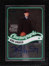 2003-04 Topps Chrome Chromographs Kirk Hinrich #CA-KH Auto 1oa6