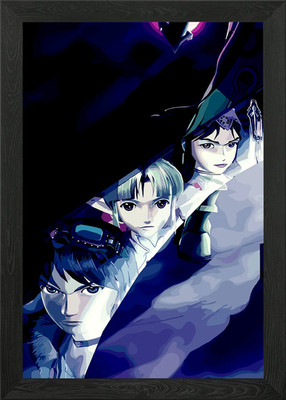 Grandia Figur Spiel gerahmtes Wandbild Poster Leinwanddruck Bild