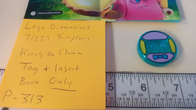 Lego Dimensions 71227 Simpsons Krusty the Clown Tag & Insert Book Only