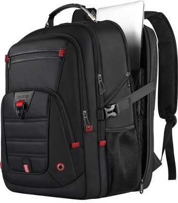 LifetimeWarranty Extra Large Travel Backpack With 52L Capacity, Long-Term Dur...