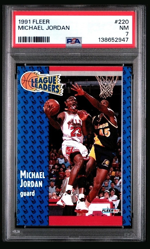 1991-92 Fleer - League Leaders Michael Jordan #220